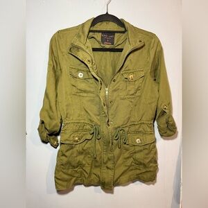 Olive Green Utility Jacket